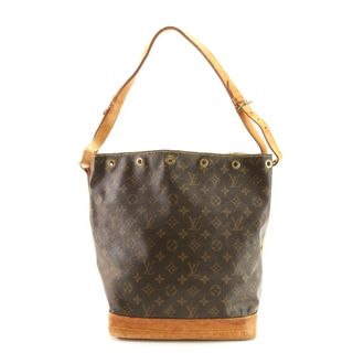 ルイヴィトン(LOUIS VUITTON)のルイヴィトン モノグラム ノエ M42224 レザー ショルダーバッグ 肩掛け トート ハンド A4 レディース EEM AC14-3(ショルダーバッグ)