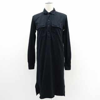 ラルフローレン(Ralph Lauren)のRALPH LAUREN / ラルフローレン ◆シャツワンピース/長袖/ブラック/サイズM 【レディース/ガールズ/LADY/女性/婦人】 【古着】 レディースファッション【中古】 [0220490900](その他)