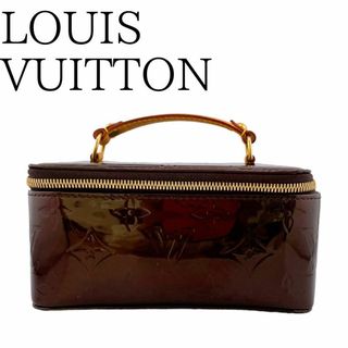 ルイヴィトン(LOUIS VUITTON)のルイヴィトン M91272 ヴェルニ アマラント ジュエリーケース SN3039(小物入れ)