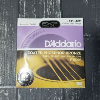 新品　D'Addario ダダリオ アコースティックギター弦 EXP26(弦)