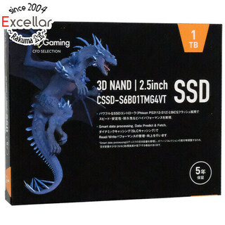 シーエフデー(CFD)のCFD　2.5インチ SSD　CSSD-S6B01TMG4VT　1TB(PC周辺機器)