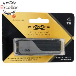 Silicon Power製　M.2 2280 SSD　SP04KGBP44XS7005(PC周辺機器)