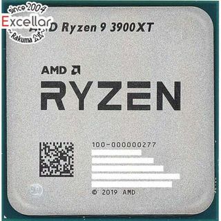 エーエムディー(AMD)のAMD　Ryzen 9 3900XT 100-000000277　3.8GHz SocketAM4(PCパーツ)