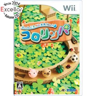 ウィー(Wii)のコロリンパ　Wii　説明書なし・ディスク傷・カバーいたみ(家庭用ゲームソフト)