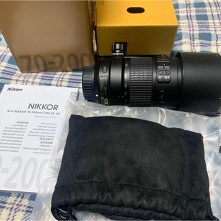 ニコン(Nikon)のAF-S NIKKOR 70-200mm F4G ED VR   三脚台つき(レンズ(ズーム))
