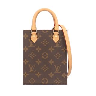 ルイヴィトン(LOUIS VUITTON)のルイヴィトン プティットサックプラ モノグラム ショルダーバッグ モノグラムキャンバス M81295 ブラウン レディース LOUIS VUITTON  中古(ショルダーバッグ)