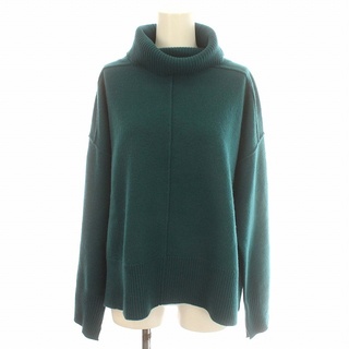 ポールスミス PS ニット タートルネック ウール セーター XL 緑(ニット/セーター)