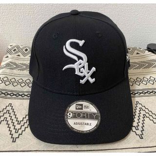 ニューエラー(NEW ERA)のNew Era Chicago ホワイトソックス White Sox キャップ黒(キャップ)