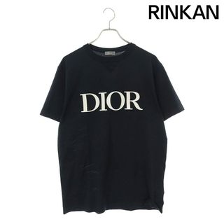 ディオール(Dior)のディオール  21SS ロゴ刺繍クルーネックTシャツ メンズ S(Tシャツ/カットソー(半袖/袖なし))