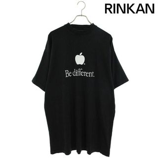 バレンシアガ(Balenciaga)のバレンシアガ  22AW  712398 TNVB3 Be different刺繍Tシャツ メンズ 2(Tシャツ/カットソー(半袖/袖なし))