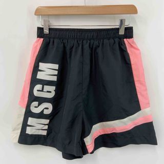 エムエスジイエム(MSGM)のMSGM エムエスジーエム レディース ショートパンツ 黒(ショートパンツ)