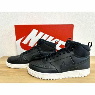 ナイキ(NIKE)のナイキ コート ビジョン MID ウィンター 28.0㎝ 新品 ブラック(スニーカー)