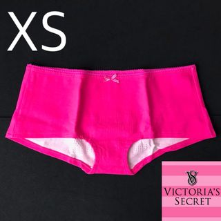 Victoria's Secret - レア 新品 下着 ヴィクトリアシークレット ボーイ ショーツ ピンク XS