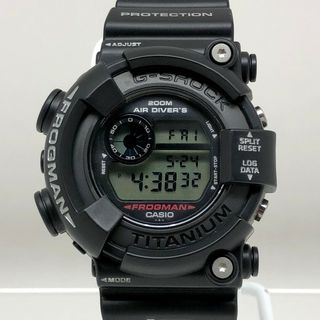 ジーショック(G-SHOCK)のG-SHOCK ジーショック CASIO カシオ 腕時計 DW-8200Z-1T フロッグマン FROGMAN メンインブラック デジタル クォーツ(腕時計(デジタル))