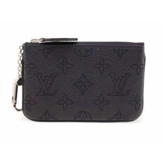 ルイヴィトン(LOUIS VUITTON)のルイ･ヴィトン M69532 モノグラム・マヒナ ノワール ポシェット・クレ コインケース兼キーケース 【新宿店】【中古】(財布)