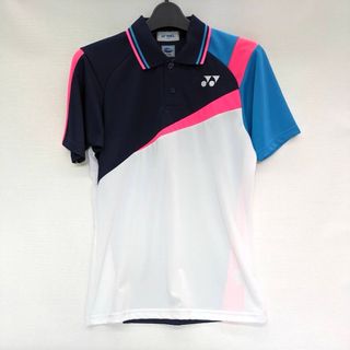 ヨネックス(YONEX)の新品）ヨネックス テニス バドミントン ユニゲームシャツ SS ネイビーブルー(ウェア)