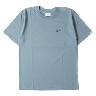 ダブルタップス(W)taps)の新品同様 WTAPS ダブルタップス Tシャツ サイズ:S 19AW アックスロゴ クルーネック 半袖Tシャツ ブルー トップス カットソー【メンズ】【中古】(Tシャツ/カットソー(半袖/袖なし))