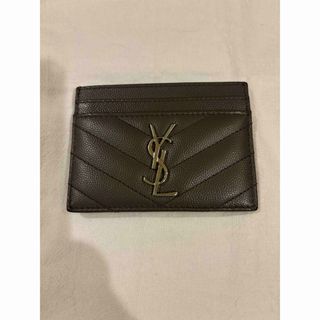 イヴサンローラン(Yves Saint Laurent)のイヴ　サンローラン　カードケース(名刺入れ/定期入れ)