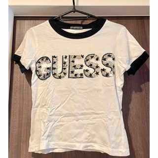 ゲス(GUESS)のGUESS ゲス　トップス　スパンコール　レディース(Tシャツ(半袖/袖なし))