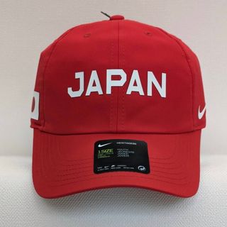 ナイキ(NIKE)の希少）ナイキ DRI-FIT JAPAN ジュニア キャップ レッド(キャップ)