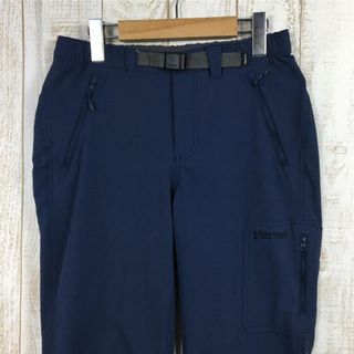 マーモット(MARMOT)のWOMENs L マーモット トレック コンフォ パンツ Trek Comfo Pant ソフトシェル MARMOT TOWLJD81 ネイビー系(その他)