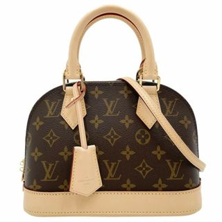 ルイヴィトン(LOUIS VUITTON)のLOUIS VUITTON ルイヴィトン 2WAY モノグラム アルマBB ショルダーバッグ ハンドバッグ 肩掛け 斜め掛け 小さめ ミニバッグ かばん 鞄 M53152    ブラウン 茶 ゴールド金具 レディース 美品【中古品】(ショルダーバッグ)