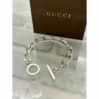 グッチ(Gucci)のオールドグッチ　 Tバー　フィガロチェーン　ブレスレット(ブレスレット)