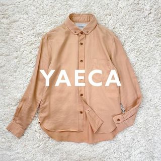 ヤエカ(YAECA)のYAECA　日本製　長袖　シャツ　ブラウス　デザイン襟　リヨセル　*162(シャツ/ブラウス(長袖/七分))