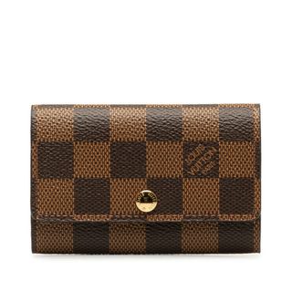 LOUIS VUITTON - ルイ ヴィトン ダミエ ミュルティクレ6 キーケース N62630 PVC レディース LOUIS VUITTON 【228-51870】