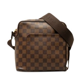 ルイヴィトン(LOUIS VUITTON)のルイ ヴィトン ダミエ オラフPM 斜め掛け ショルダーバッグ N41442 PVC レディース LOUIS VUITTON 【228-51881】(ショルダーバッグ)