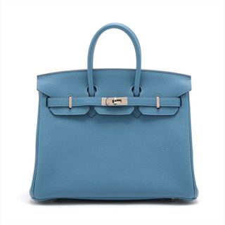 エルメス(Hermes)のエルメス バーキン25 トゴ  アズール レディース ハンドバッグ(ハンドバッグ)