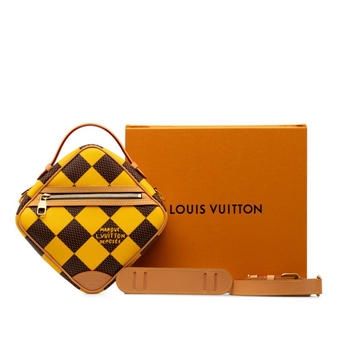 LOUIS VUITTON - 美品 ルイ ヴィトン ダミエ ポップ チェス LOUIS VUITTON - 美品 ルイ ヴィトン ダミエ ポップ チェス