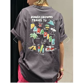 ロデオクラウンズワイドボウル(RODEO CROWNS WIDE BOWL)のサーフハッポウＴシャツ(Tシャツ(半袖/袖なし))