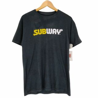 USED古着(ユーズドフルギ) 企業ロゴクルーネックTシャツ メンズ トップス(Tシャツ/カットソー(半袖/袖なし))