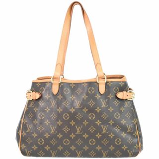 ルイヴィトン(LOUIS VUITTON)の本物 ルイヴィトン LOUIS VUITTON LV バティニョール オリゾンタル モノグラム トートバッグ ショルダーバッグ ブラウン M51154 ビトン バッグ 中古(トートバッグ)