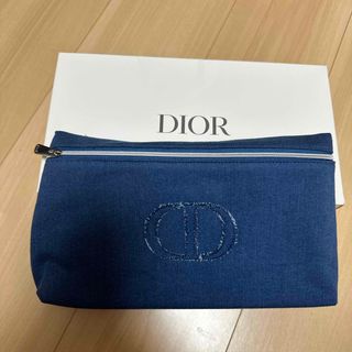 dior ポーチ ノベルティ デニム