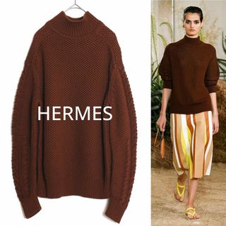 Hermes - HERMES 新品 19SS 国内正規品 シルク コットン タートルネック 34