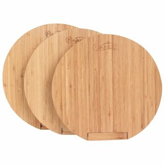 【特価セール】HANKEY まないた 天然竹製 スタンド付き カッティングボード(調理道具/製菓道具)