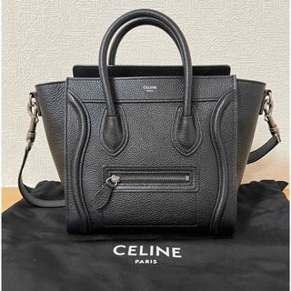 celine - セリーヌ　ナノラゲージ　シルバー　ブラック