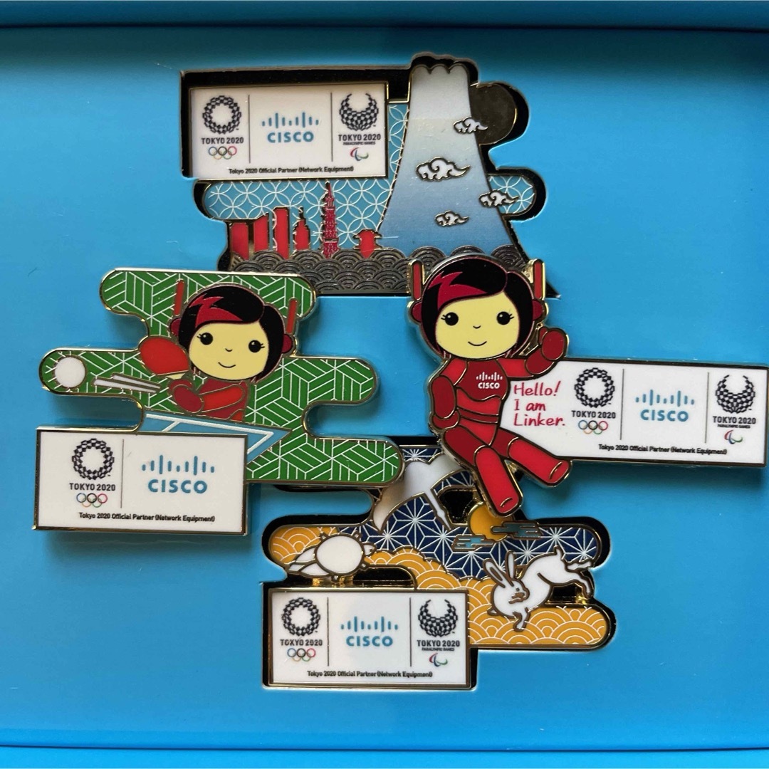 CISCO - 東京2020 オリンピック シスコ ピンバッジ セットの通販 CISCO - 東京2020 オリンピック シスコ ピンバッジ セットの通販