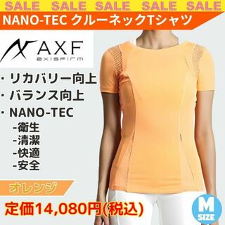 超特価！AXF Tシャツ 半袖 NANO TEC Mサイズ アクセフ O(トレーニング用品)
