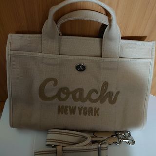 COACH - COACH　カードトート　ラージサイズ　新品　未使用　ベージュ