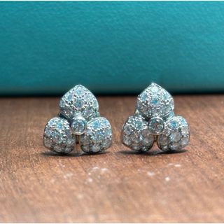 ティファニー(Tiffany & Co.)のティファニーPt950ダイヤモンドピアス(ピアス)