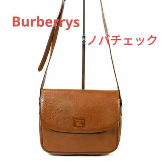 BURBERRY - Burberrys　バーバリー ショルダーバッグ ノバチェック　レザー　斜め掛け