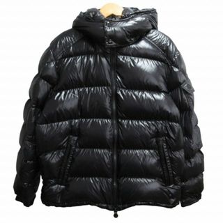 モンクレール(MONCLER)のモンクレール 20AW MAYA ダウンジャケット ロゴ ワッペン 黒 5 XL(ダウンジャケット)