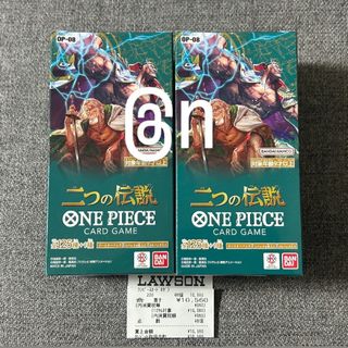 ONE PIECE - ワンピースカード　二つの伝説　テープ付き　新品未開封　2BOX