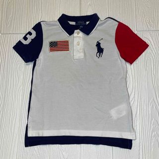 ポロラルフローレン(POLO RALPH LAUREN)のラルフローレン RALPH LAUREN トリコロール ビックポニー ポロシャツ(Tシャツ/カットソー)