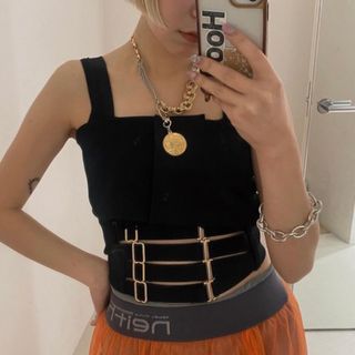 マメ(mame)のfumietanaka hook bustier(キャミソール)