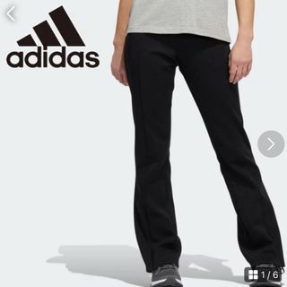 アディダス(adidas)のadidas アディダス　レディース　フレアパンツ　ボトムス　ジャージ下　L 夏(その他)