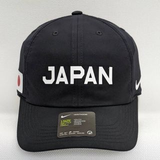 ナイキ(NIKE)の希少）ナイキ DRI-FIT JAPAN キャップ ブラック(キャップ)